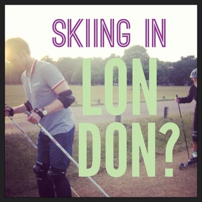 Skiing?  In August?  In LONDON??? image