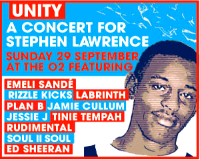 LIVE MUSIC: Your final chance to get tickets for Unity - A Concert for Stephen Lawrence image