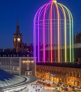 Identified Flying Object lands back at King’s Cross image