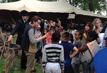 Kids in London - Fun and games at The Last Frontier Alaskan seafood pop up in Pimlico image