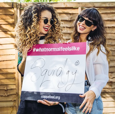 CoppaFeel!'s #whatnormalfeelslike Pop Up with I Love... image