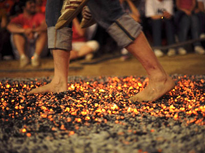 Fire walker appeal: on the hunt for brave soles image