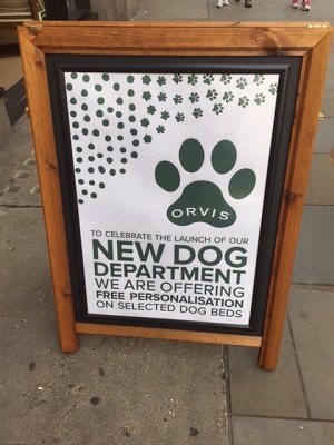 London Dog Blog – New dog department at Orvis in Regent Street image