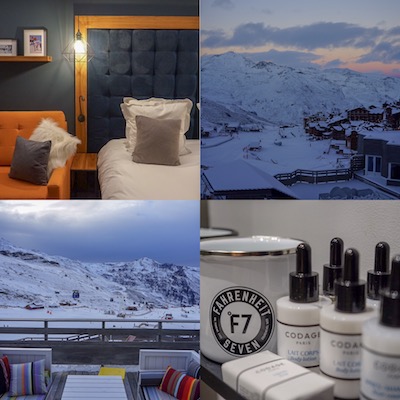 Bed down at France's best ski hotel image