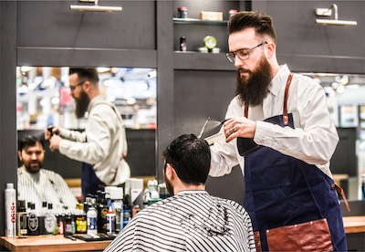 The London barber helping men talk about mental health image