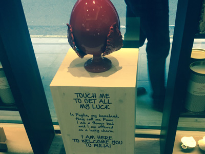 Touch for luck