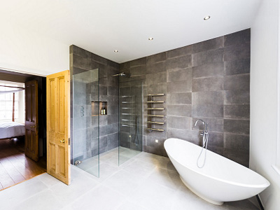 New bathroom design and installatio