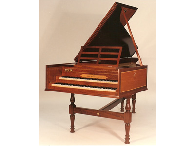 John Morley Double manual harpsicho