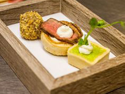 Trio of Canapés