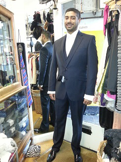 Groom's suit 24 hour alteration