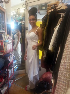 Prom dress alteration