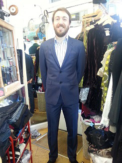 Business suit alteration