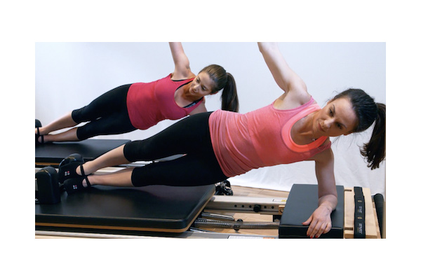 Peacock PIlates London Reformer Studio Picture
