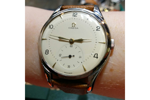 Massive omega watch at Antique Watc