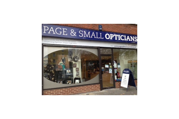 Page and Small Opticians image
