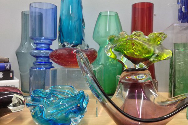 Midcentury Glass from C C Vintage W