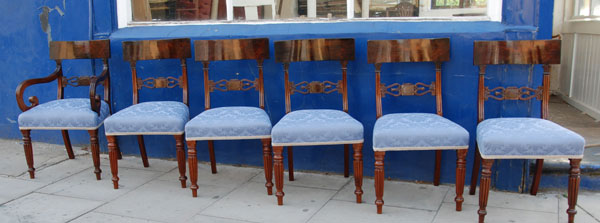 Set of Georgian Dining Chairs - Res