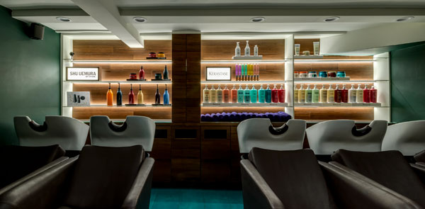 Back wash area