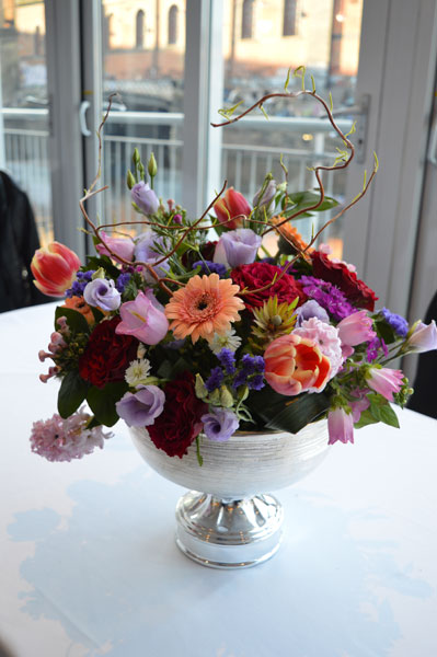 spring flower arrangement
