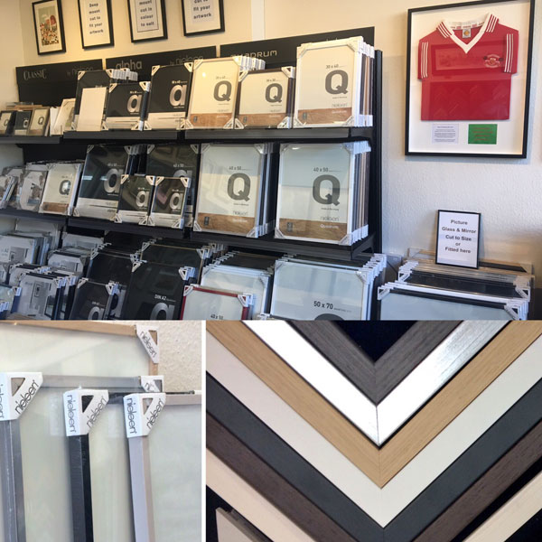 Bespoke and readymade framing