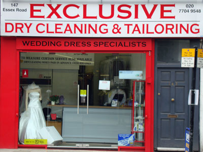 Exclusive Dry Cleaners, 147 Essex Road, London - Dry Cleaners near
