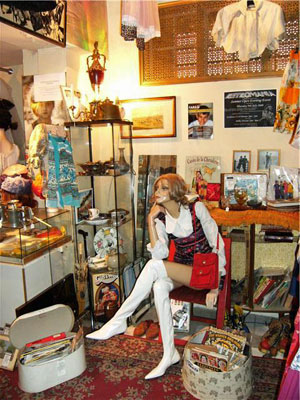 Inside the shop