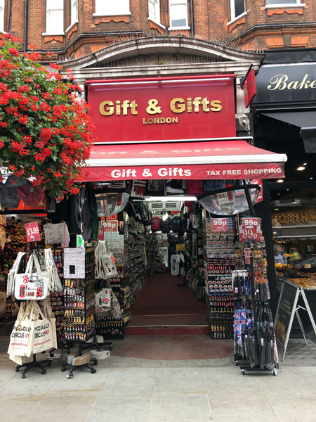 Hdk Gifts, 115B Queensway, London - Souvenir Shops near Bayswater Tube Station