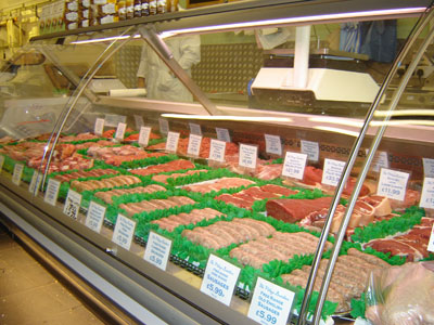free range chicken beef pork & lamb