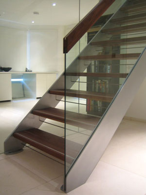 Aluminium, Steel, Glass and Walnut 