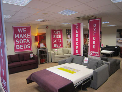 Sofa beds made in 21 days