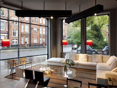 Showroom interior