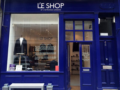 L'E Shop at 46 Monmouth Street, Se