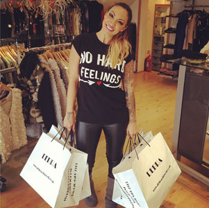 Jodie Marsh at Debra