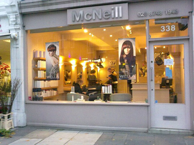 McNeills Hair- SHOP FRONT