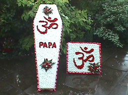 Coffin & Flowers
