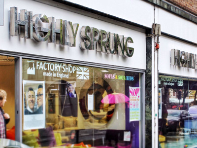 Highly Sprung, Tottenham Court Road
