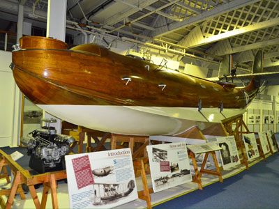 Boat/plane. RAF museum, London.