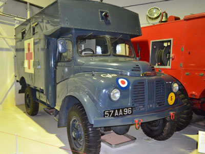 RAF first aid vehicle.