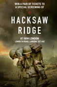 Win tickets to see Hacksaw Ridge at IWM London image