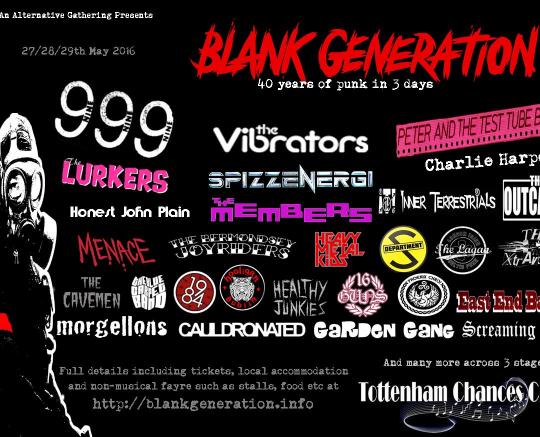 Blank Generation : 40 Years of Punk in 3 Days image