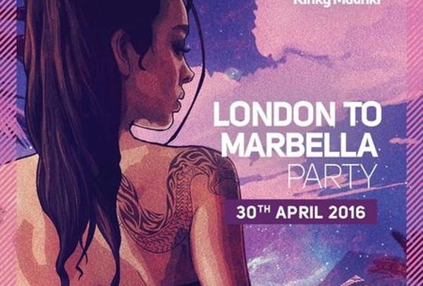 Kinky Malinki London To Marbella Party image