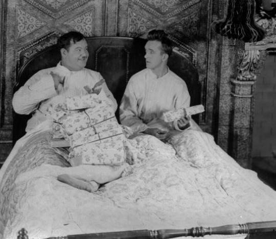 How Gay were Laurel and Hardy? image