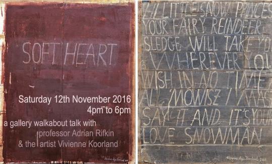 Gallery Talk Adrian Rifkin responds to Vivienne Koorland 'Soft Heart’ image