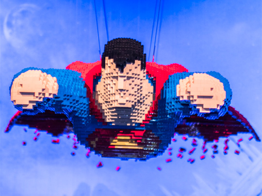The Art of the Brick: DC Super Heroes image