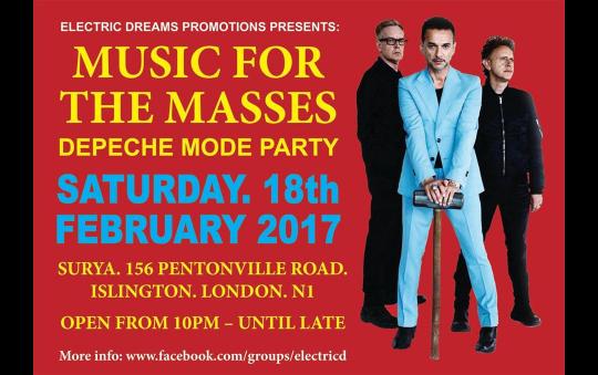 Music for the Masses (Depeche Mode Party) image