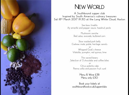 New World - Supper club by Southbound image