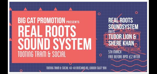 Big Cat Promotions presents Real Roots Sound System image