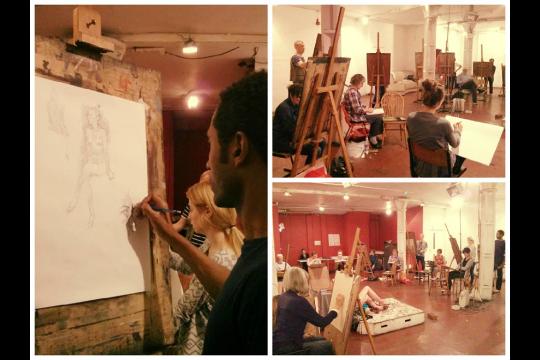 Life Drawing & Life Painting Courses image