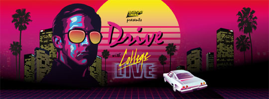 Nightspot Cinema presents Drive (featuring College LIVE) image