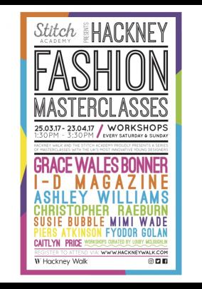 Free Fashion Masterclasses at Hackney Walk image